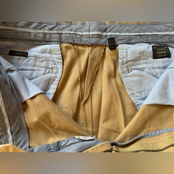 J crew Bowery chino khaki pants 34 waist - Picture 6 of 7